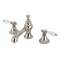 Kingston Brass KC7066BPL Bel-Air 8" Widespread Bathroom Faucet, Polished Nickel KC7066BPL - alternate 1